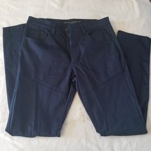 Navy blue pans. Size 33x32